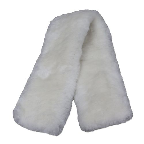 ECP Real Genuine Sheepskin Girth Protection Cover | Helps Prevent Gall Sores Chafes | 36 Inches White
