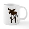 CafePress Alaska Moose Mugs 20 oz Ceramic Coffee Mega Mug