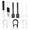 5 Pieces Keycap Puller and Switch Puller Set with 4 Brushes, Keyboard Brush Set for Easy Cleaning and Maintenance