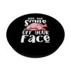 Wipe That Smile Off Your Face Blobby Cute Blobfish PopSockets Swappable PopGrip