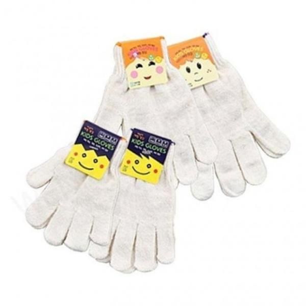 iWings Plain Cotton Gloves for Kids Toddlers Children (10 Pieces)