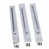 Kit Septum Piercing with 3 Horseshoe Ring Needle Forceps + More 10 Piece