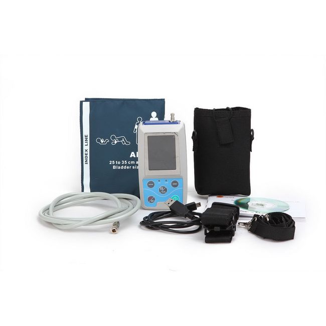 Ambulatory Blood Pressure Monitor NIBP Holter ABPM50 USB Software
