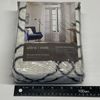 Allen + Roth Tilli 50x84-in Navy Light Filtering Back Tab Single Curtain Panel