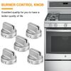 WB03X24818 Burner Control Knob Stove Knobs Replacement for GE Range Oven Grill
