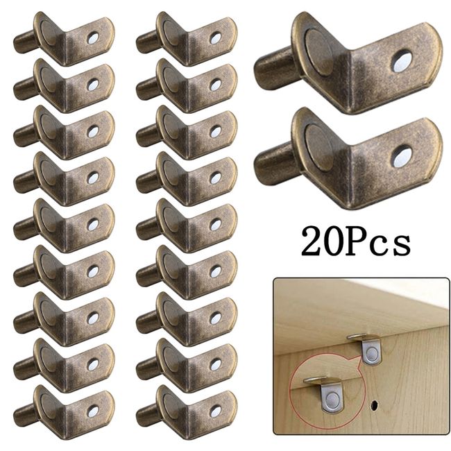 100 Pieces Shelf Pins Replacement Seperator Shelves Support