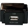 Noah N-USB0241BK Recompressible USB Outlet Black