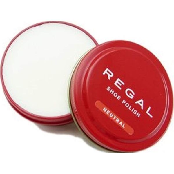 REGAL TY16 Shoe Polish (Can) WAX Primary Ingredient Glazing Cream (Neutral), white