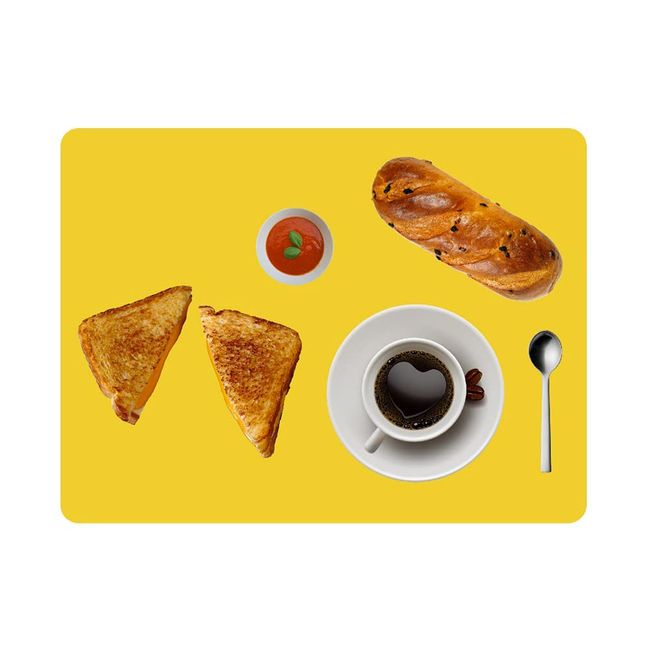 Silicone Placemat, Large Size, 1 Piece Silicone Mat, Kitchen, Anti-slip, Waterproof, Washable, Heat Resistant, (-40°C to 230°C), 15.7 x 23.6 inches (40 x 60 cm), Meal Mat, Silicone Tableware,