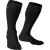 Foot Raku High-Performance 5 Toesoot Supporter, Black, 9.8 - 10.6 inches (25 - 27 cm)