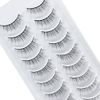 Wispy Lashes Natural Look False Eyelashes Strip Lashes 3D mink Lashes Handmade Fluffy Lightweight Short Eyelashes Natural 10 Pairs Light Volume Lashes Fake Eyelashes by Glowingwin