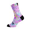 Sox Footwear Africorn Crew Socks, Pink, purple, multi-colour