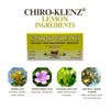 Chiro-Klenz LEMON - Herbal Tea for Detox, Constipation and Bloating - 30 Teabags