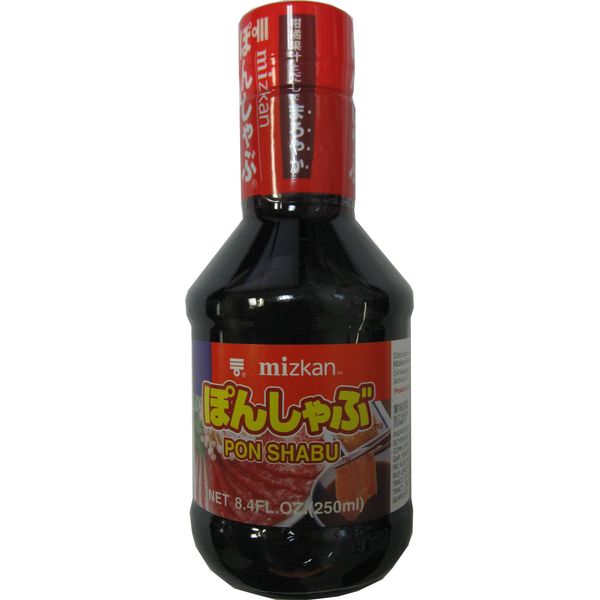 Mizkan Dipping Sauce for Shabu-shabu Soy Sauce Flavor - Pon Shabu , Net Wt 8.4 Fl Oz (1 Bottle)