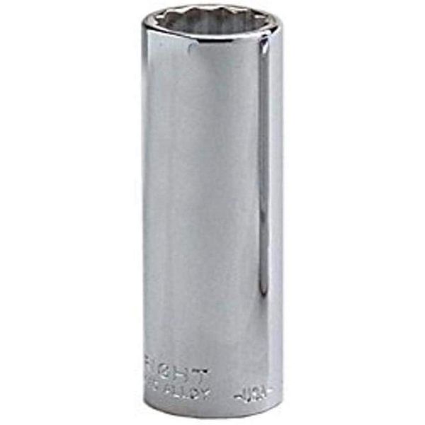 1/2" Drive 12 Point Deep Socket - 12mm