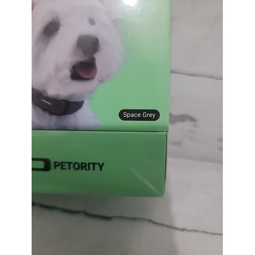 PETORITY Smart Collar GPS Tracker and Health Monitoring For Dog Space Grey -