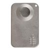 Drosselmeyer Silver Palm Leaf Credit Card Size Pipe - Matt Finish
