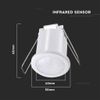 V-TAC Motion Infrared Sensor, White