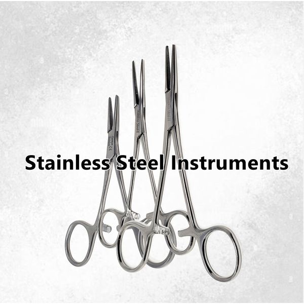 3 ASSORTED MOSQUITO HEMOSTAT FORCEPS 4" 5" 5.5" STRAIGHT SURGICAL INSTRUMENTS