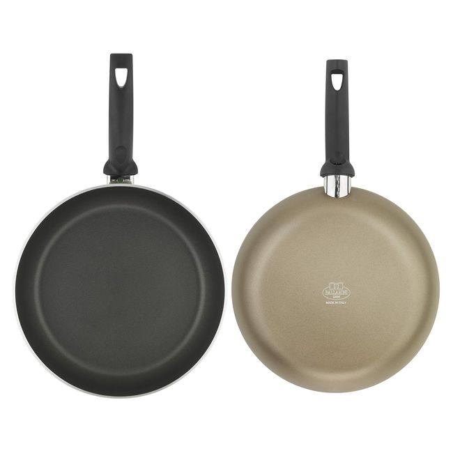 Ballarini 75002-984 Amalfi Frying Pan, 7.9 inches (20 cm), For Gas Stoves, Fluorine, 3-Layer Coating, Made in Italy