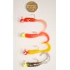 MINI GRUB SET 2.5 gram 4cm TROUT AND PERCH JIG LURES