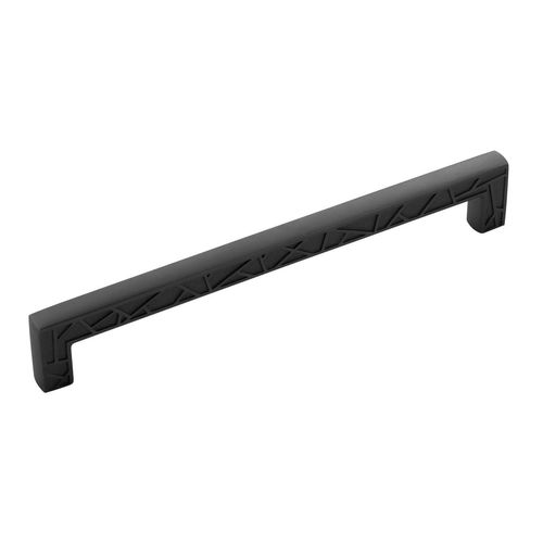 Cullet Pull Black Mist - (3 Pack) B077137-BM Belwith Keller 7.6" Length Contemporary Hardware Decor Kitchen Drawer Cabinet Door Bundle Gold Ridge Living Interior Design Guide
