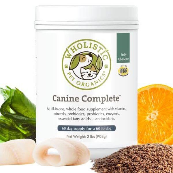 Wholistic Pet Organics: Multivitamin for Dogs Organic, Homemade Dog Food 908g