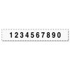 Trodat 10-Digit Self-Ink Number Stamp, Black