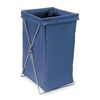 Hamper Bag, 30 gal, Blue Vinyl