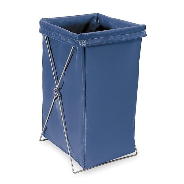 Hamper Bag, 30 gal, Blue Vinyl