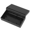 4 Pcs ABS Plastic Waterproof Project Box - Surface-Mounted Adaptable Box, Black/124x70x41mm