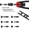 Rivet Nut Gun Kit Rivnut Setting Tools Nut Setter Tool Hand Blind Riveter 13"