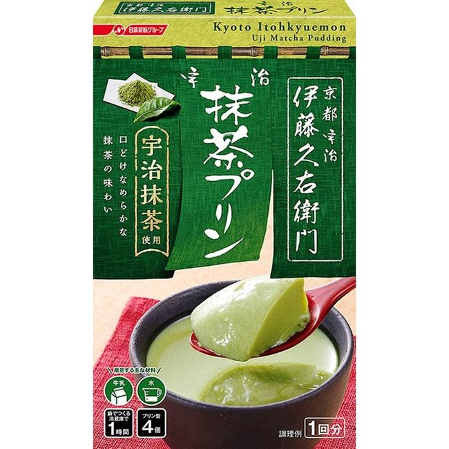 Itohkyuemon Instant Matcha Green Tea Pudding Mix 50g