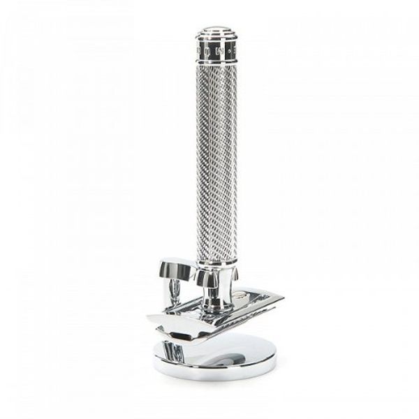 Müle R89SET Classic Razor Stand Set (Double-edged Razor & Stand Set) / Metal