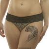 2 x Leopard XL Tattoo - Leopard - Black Body Temporary Tattoo - TH227 (2)