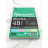 Luxpad Revision 3x5 Ringbound Flash Cards - Lined (48 Cards) Assorted Colours