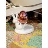 Bath & Body Works EASTER White Bunny Rabbit Pink Mirror Egg Hand Soap Holder New