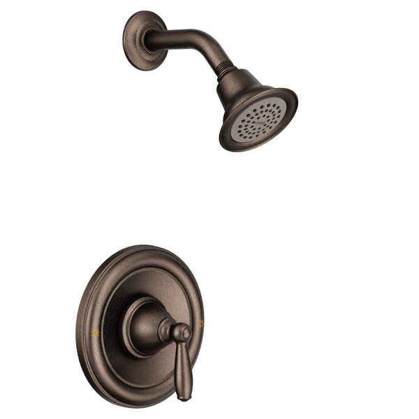 Moen T2152EPORB Brantford Posi-Temp Shower Trim Kit Valve Required, Oil-Rubbed Bronze