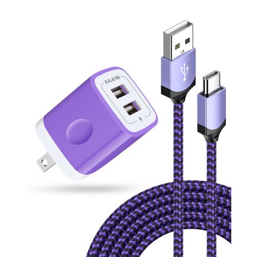 iPhone 16e Wall Charger & USB-C Cable, Fast Charging Power Adapter USBC Cord for iPhone 16Pro 15 Pro Max Plus, Android Charger USBC Galaxy A17 A16 S25 FE S24 Ultra, Apple Charger USB-C