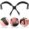Big Teeth Golf Cart Bag Straps Replacement Shoulder Padded Comfortable Nylon Adjustable Universal All Black 4 Hooks