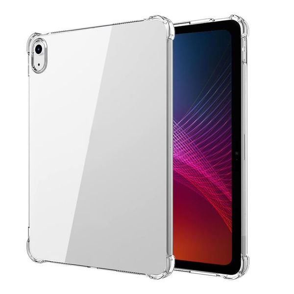 SDTEK Case for Apple iPad Air 13 (2024) Shock Absorbing Gel Clear Case with Anti Drop Protection