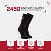 Fox River Wick Dry Tramper Medium-Weight Outdoor Crew Socks, Black