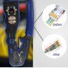 RJ45 pass through Crimp Tool Kit with Tester, Wire Stripper, 20 Cat6 Connectors