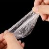 YIXINLYMY Ear Caps, Ear Covers, 100 Pieces, Disposable, Transparent Ear Caps, Ear Covers, Hair Dye, Hair Dye, Perm Cap, Ear Protection, One Size Fits All, Unisex, Commercial Use, Hair Salon
