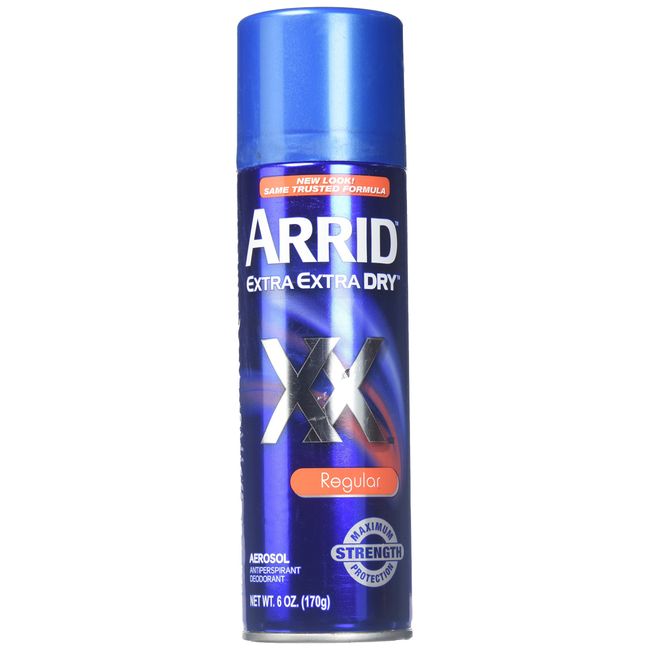 Arrid XX Antiperspirant Deodorant, Regular, 6 Ounce