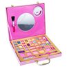 Nice Group - Pink it Selfie Ring Suitcase, 1 Makeup Case with Mirror and Luminous Ring for Selfie