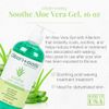 Clean+Easy Soothe Aloe Vera Gel 16 Ounce Pump (473ml) (2 Pack)