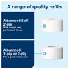 TORK Bath Tissue Dispenser Mini Jumbo Roll, White, 55 50 20A