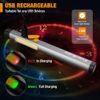 EverBrite Rechargeable Pen Light W/6 Light Modes LED Handheld Pocket Flashlights