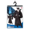 Widmann 03703 Adult Malefica Costume, Solid, Black, L